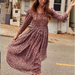 Christy Dawn Amelia Dress - Pebble Floral XL/2XL